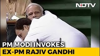 "Karma Awaits... A Huge Hug": Rahul Gandhi To PM Modi After Rajiv Attack