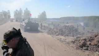 Страйкбол, открытие сезона 2014 в Алабино - БТР