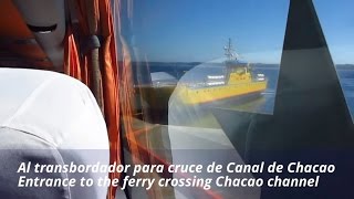 Viaje en Buses ETM / Cruce del Canal de Chacao hacia Chiloé