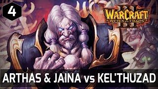 Warcraft 3 Story ► Arthas and Jaina Kill Kel'Thuzad - Reign of Chaos, Human Campaign