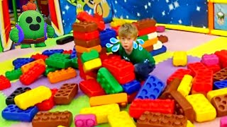 Как Сломать ДОМ! Новая Детская площадка / Children's Playground with attractions