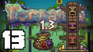 NEW EXPERT TIKI TOTEM BOSS! Terraria 1.3 MODDED v2 Ep.13 (Throwing Class)