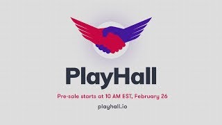 Обзор ICO?PlayHall - игровая платформа на блокчейне