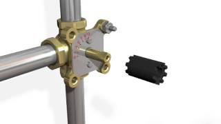 Install ARA actuator on 3MG valve