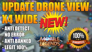 UPDATE DRONE VIEW X4 WIDE MOBILE LEGENDS 100%WORKING - SONY DIGITAL