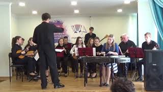В.Попадюк - Фантазія на гуцульскі теми. Виконує Івоніна Вероніка (цимбали)
