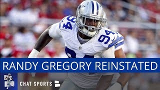 Dallas Cowboys’ Randy Gregory Reinstated By NFL