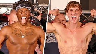 KSI vs Logan Paul CRAZY OFFICIAL WEIGH IN | Boxing