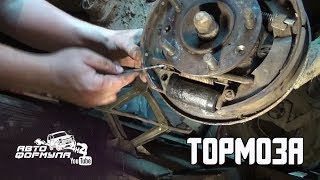 ЗАМЕНА РАБОЧЕГО ТОРМОЗНОГО ЦИЛИНДРА НА ЛуАЗе #АвтоФормула 4х4