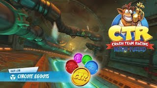 DÉFI JETON CTR – CIRCUIT EGOUT | CRASH TEAM RACING NITRO FUELED