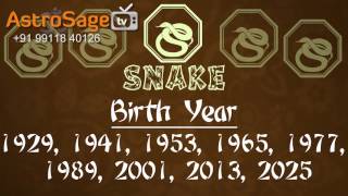 Chinese Horoscope 2017 - Chinese Zodiac Snake - Hidden secret of Chinese Astrology