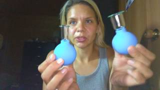 Vlog #248: МАССАЖ лица вакуумными БАНКАМИ