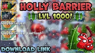 PvZ2 - Holly Barrier Upgraded to LvL 1000! (Android and IOS) - Gameplay - 6.5