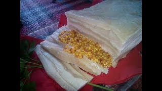 Пошаговый рецепт Свиной шкурки по-Омски. Прессованные шкурки. Слоенная свинина. Зельц.