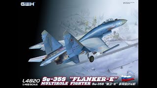 Great Wall Hobby L4820 1/48 Su-35S Flanker E Multirole Fighter