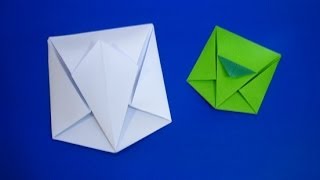 Shield Envelope Origami Tutorial w/ commentary (Tim Rickman)