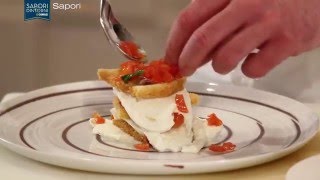 Saporie.com-Mozzarella di bufala scomposta in carrozza