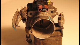 Замена и чистка дроссельной заслонки MITSUBISHI