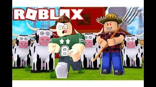 وظيفتى لاول مرة فى مزرعة الحيوانات لعبة roblox !!