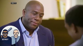 Reacting to Magic Johnson and Isiah Thomas' reunion | Jalen & Jacoby | ESPN