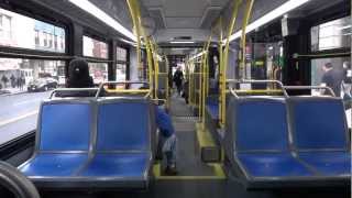 MTA NYCT Bus : On Board NovaBus LFS Articulated #5820 on the M14A