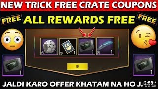Pubg Mobile New VPN Trick 18 May  Get Free Pubg Crates Coupon , royal pass session 7 give away free,