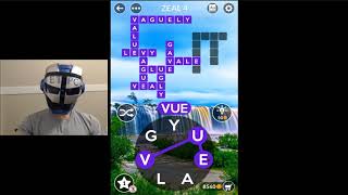WORDSCAPES ZEAL 4 ANSWERS (MAJESTY) masaya ang mga salita
