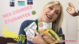 VIE ETUDIANTE - 40€ de courses sans viande ?