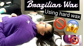 Brazilian wax using Hard wax | Never again!???‍♀️