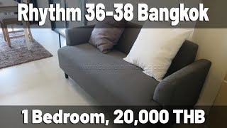 Rhythm Sukhumvit 36 Bangkok 33 sqm 20,000 THB
