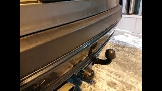 Установка фаркопа на Audi 80 B3 (1989г.)