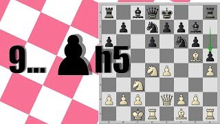 #16 Сицилианская защита за белых. Вариант Найдорфа 9... h7-h5