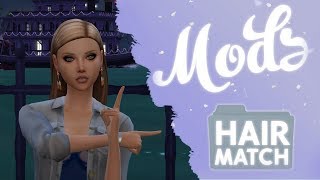 ?МОЯ ПАПКА МОДС THE SIMS 4 : ПРИЧЕСКИ МАКСИ МАТЧ ?