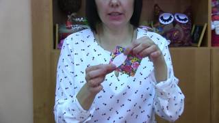 Поделка из лоскутов Совёнок по технике аппликация своими руками