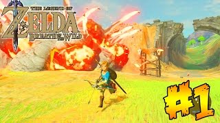 LEGEND OF ZELDA "BREATH OF THE WILD" FULL GAMEPLAY WALKTHROUGH (PART 1)