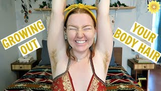 WHAT GROWING OUT YOUR BODY HAIR IS REALLY LIKE | MEGHAN HUGHES