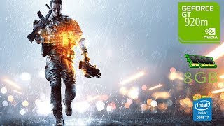 Battlefield 4 Multiplayer Gameplay GT 920m