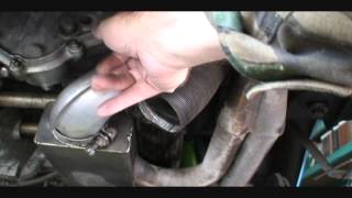 How to Repair a Heater Duct Hose on a 911 Porsche with Air