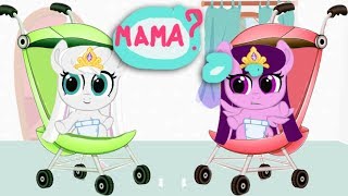 Семья Твайлайт, готовим новую комнату для карманной пони.Мультик игра для детей.