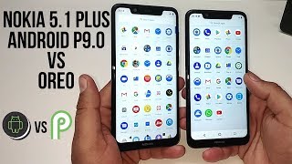 Nokia 5.1 Plus Pie VS Oreo | What's New in Pie 9.0 Update