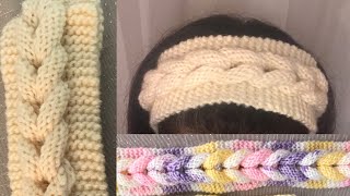 Saç Örgüsü Görünümlü Çok Kolay Saç Bandı Yapımı D I Y weave bandana construction do it yourself