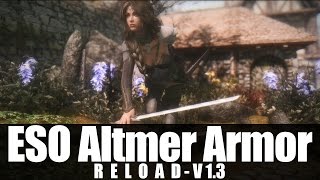 Skyrim Mods - ESO Altmer Armor RELOAD [4k/HD]