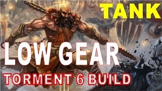 Monk Tank Build Diablo 3 Reaper of Souls Torment 6 , No set items + Low Gear + AOE DMG