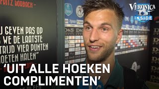 Veltman over selectie Oranje: 'Je krijgt uit alle hoeken de complimenten' | VERONICA INSIDE