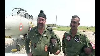 Watch: Wing Commander Abhinandan Flies MiG 21 Trainer Sortie With IAF Chief Marshal Dhanoa