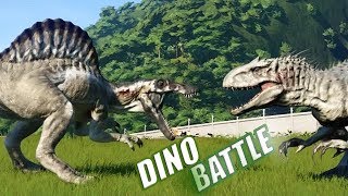 ENDOGENOUS REX vs SPINOSAURUS ( Индоминус Рекс против Спинозавра)