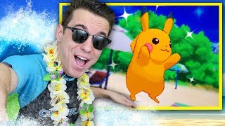 LIVE!! SHINY SURFING PIKACHU FINALLY SHINES AFTER 26,494 WIPEOUTS!