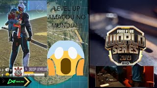 FREE FIRE CORINTIANS GANHA MUNDIAL DE FREE FIRE level up amaça !!!? #freefire