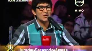 Yo Soy 25-07-13 Criticas del Jurado para Tony Rosado [Yo Soy 2013]