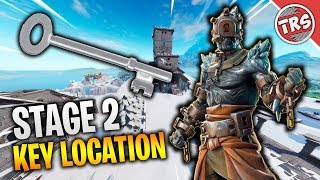 HOW TO UNLOCK STAGE 2 OF PRISONER SKIN | STAGE 2 KEY LOCATION | Fortnite: Battle Royale